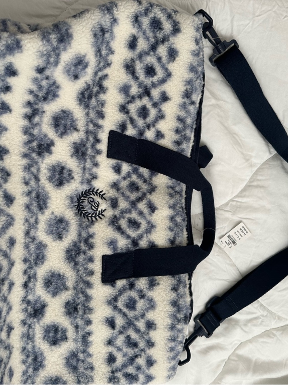 Victoria secret PINK Sherpa duffle